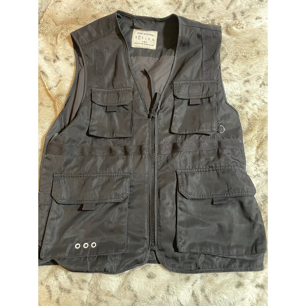 Urban Outfitters Black Utility Vest size small